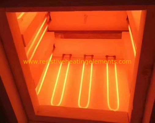 U Tipe Moly Disilicide 220V 1800 derajat Molybdenum Disilicide Pemanas