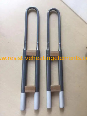 Elemen Molibdenum Disilikida Tipe U 1800C Elemen Pemanasan Tungku Industri