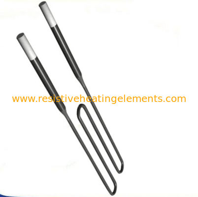 1800 derajat Silicon Molybdenum Rod 100-1000mm Molybdenum Disilicide Heating Elements