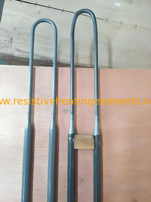 300W MoSi2 Heating Element Tipe U Molibdenum Heating Element