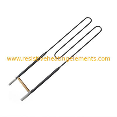 1750C Moly Disilicide Heating Elements Temp tinggi 380V MoSi2 Elemen
